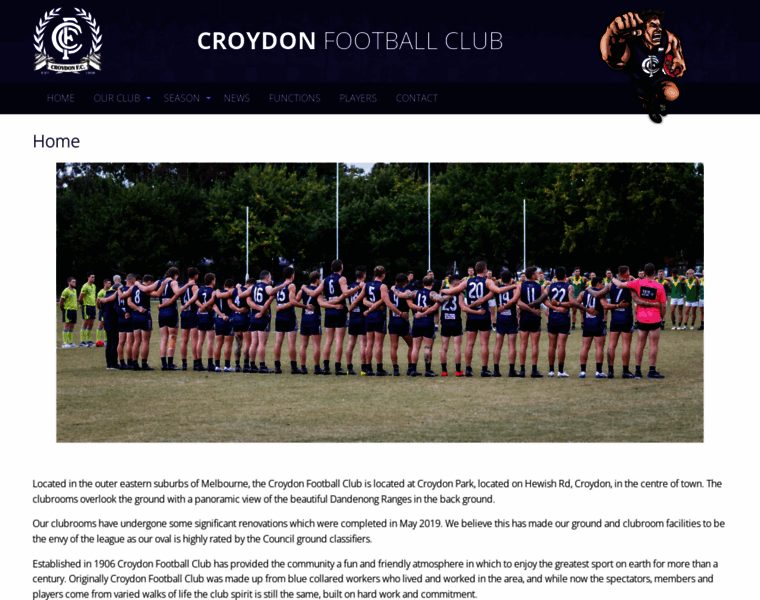 Croydonfootballclub.com.au thumbnail