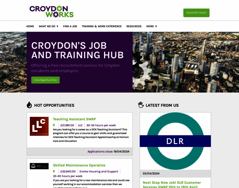 Croydonworks.co.uk thumbnail