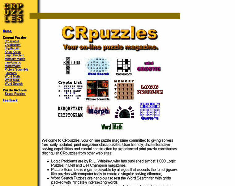 Crpuzzles.com thumbnail