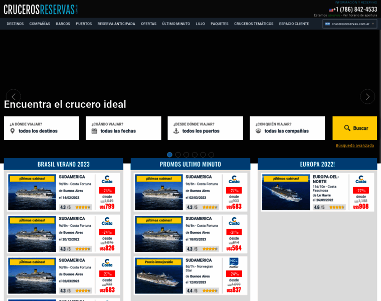 Crucerosreservas.com.ar thumbnail