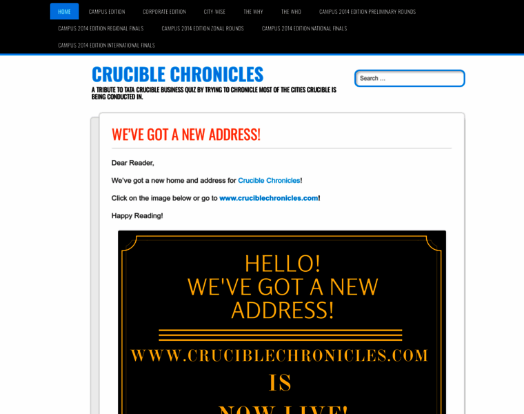 Cruciblechronicles.wordpress.com thumbnail
