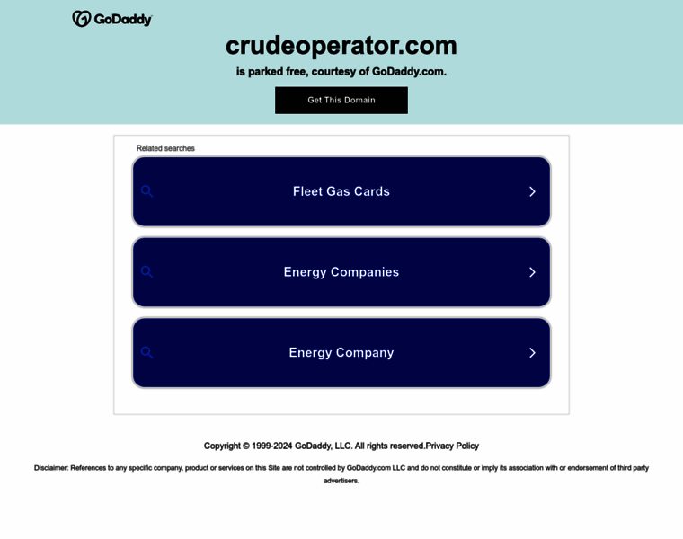 Crudeoperator.com thumbnail