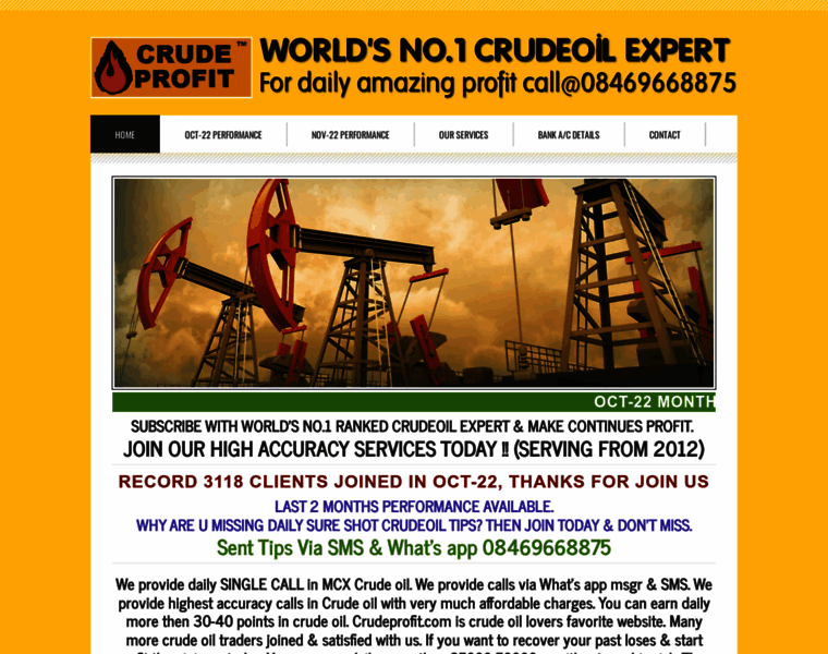 Crudeprofit.com thumbnail