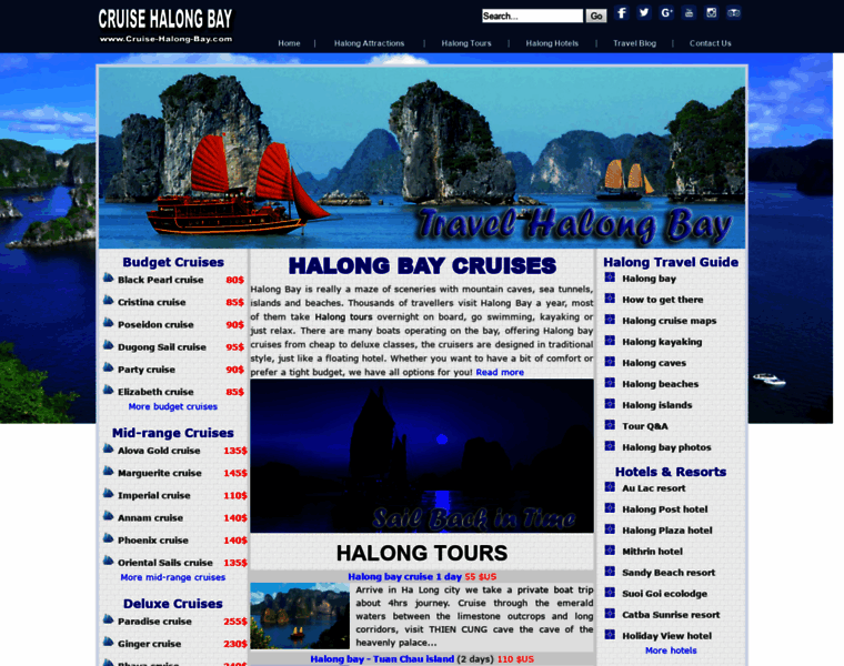 Cruise-halong-bay.com thumbnail