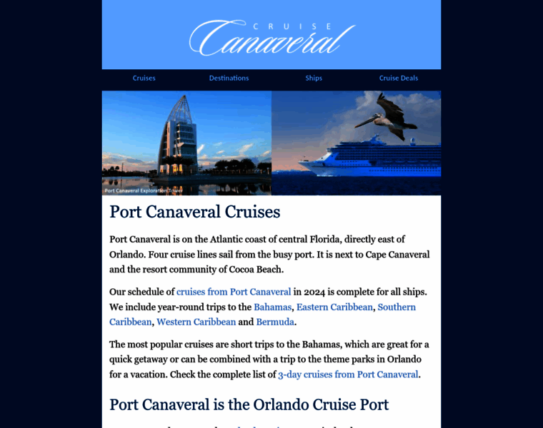 Cruisecanaveral.com thumbnail