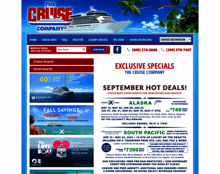 Cruisecompany.com thumbnail