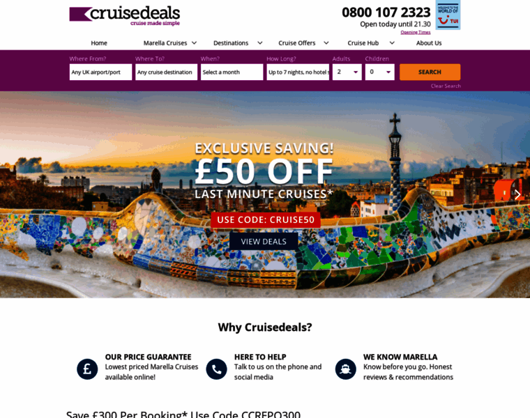 Cruisedeals.co.uk thumbnail