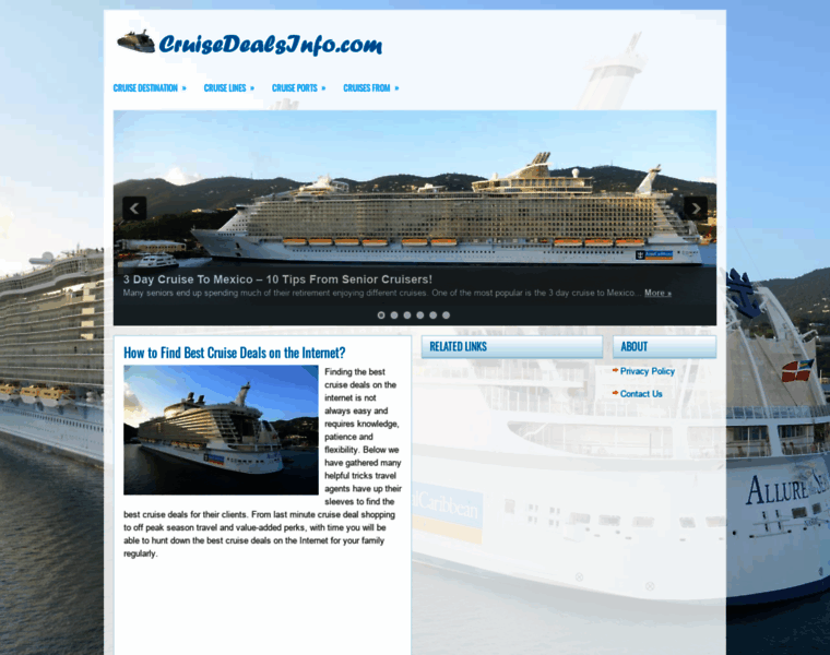 Cruisedealsinfo.com thumbnail