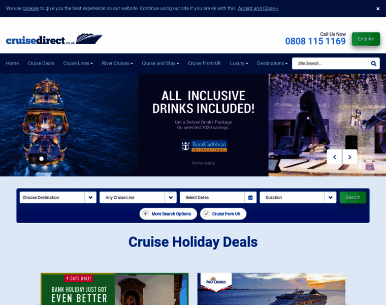 Cruisedirect.uk thumbnail