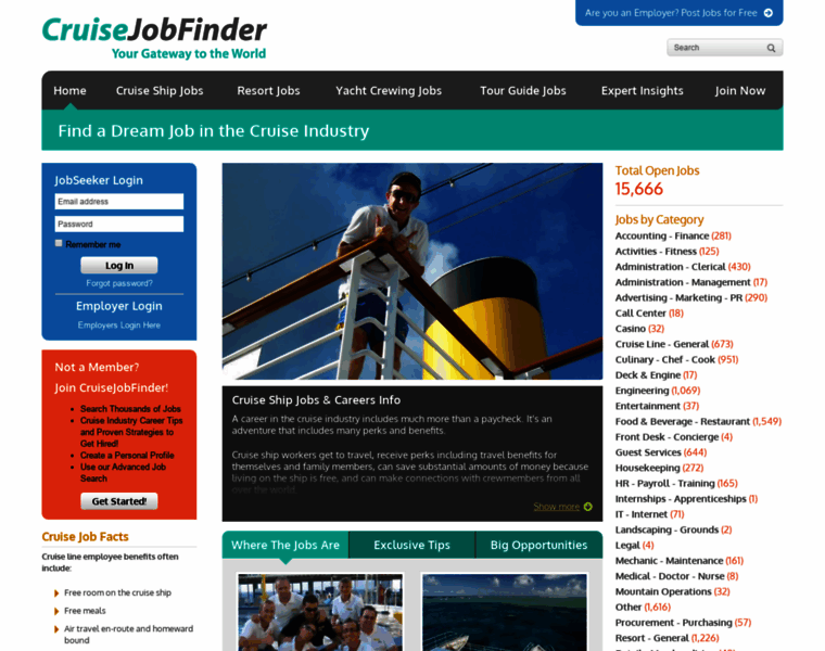 Cruisejobfinder.com thumbnail