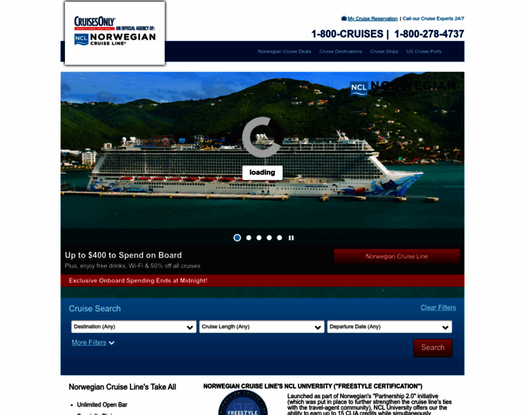 Cruisenorwegian.com thumbnail