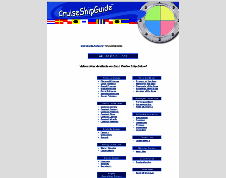 Cruiseshipguide.com thumbnail