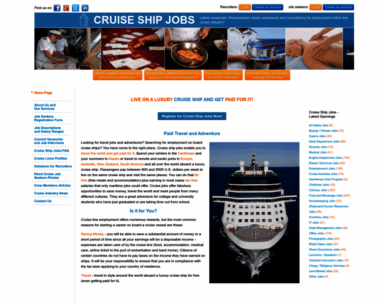 Cruiseshipjob.com thumbnail