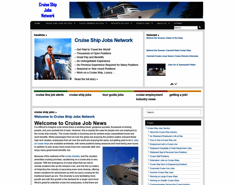Cruiseshipjobsnetwork.com thumbnail