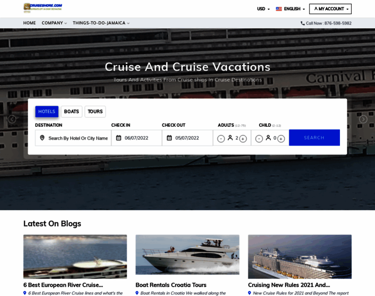 Cruiseshore.com thumbnail