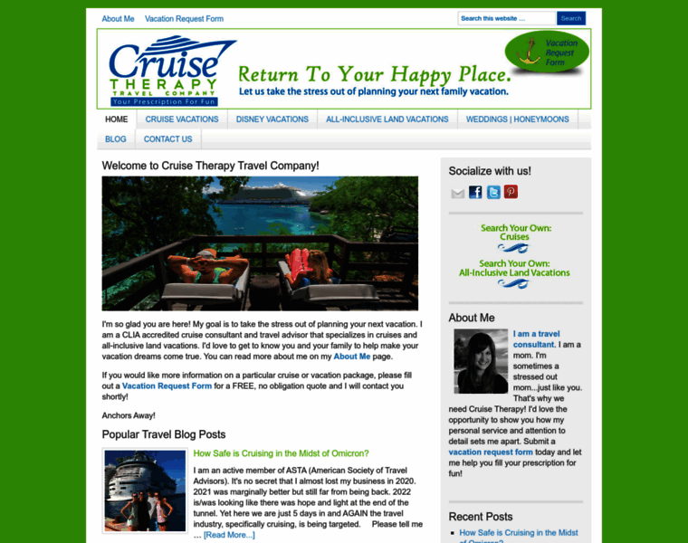 Cruisetherapy.net thumbnail