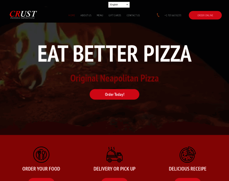Crust-pizza.com thumbnail