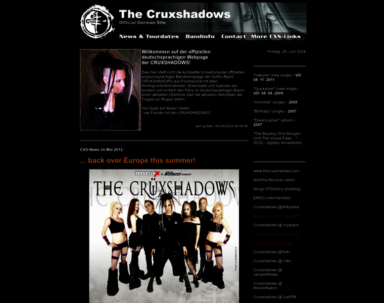 Cruxshadows.de thumbnail