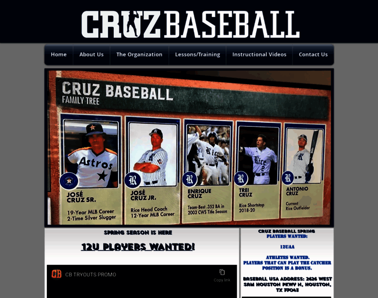 Cruzbaseball.com thumbnail