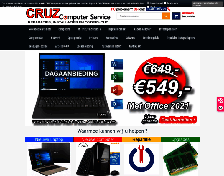 Cruzcomputers.com thumbnail