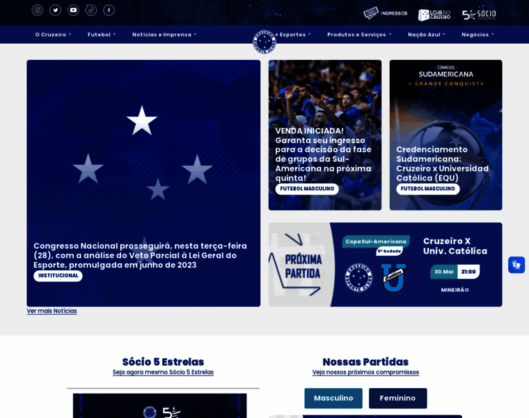Cruzeiro.com.br thumbnail