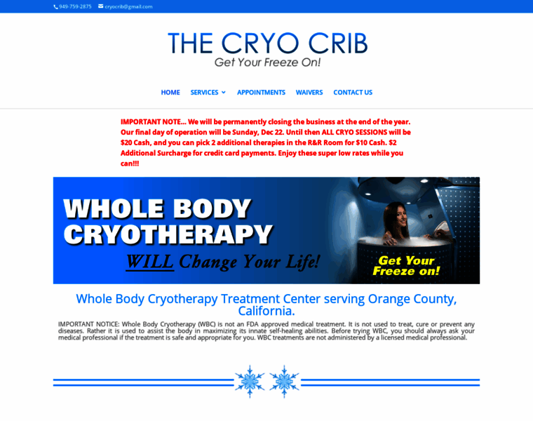 Cryocrib.com thumbnail