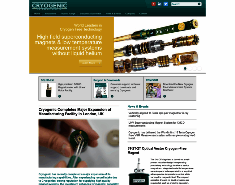 Cryogenic.co.uk thumbnail Cryogenic.co.uk thumbnail