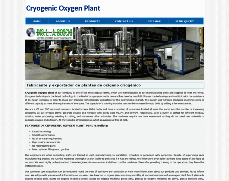 Cryogenicoxygenplant.com thumbnail