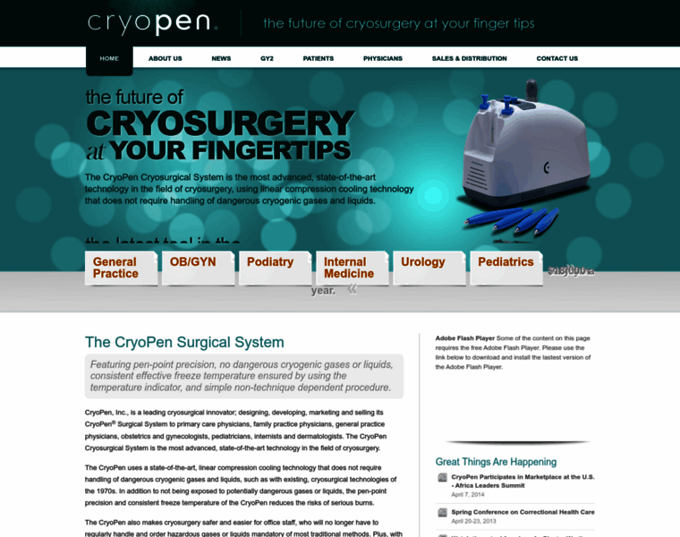 Cryopen.com thumbnail