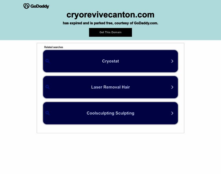 Cryorevivecanton.com thumbnail