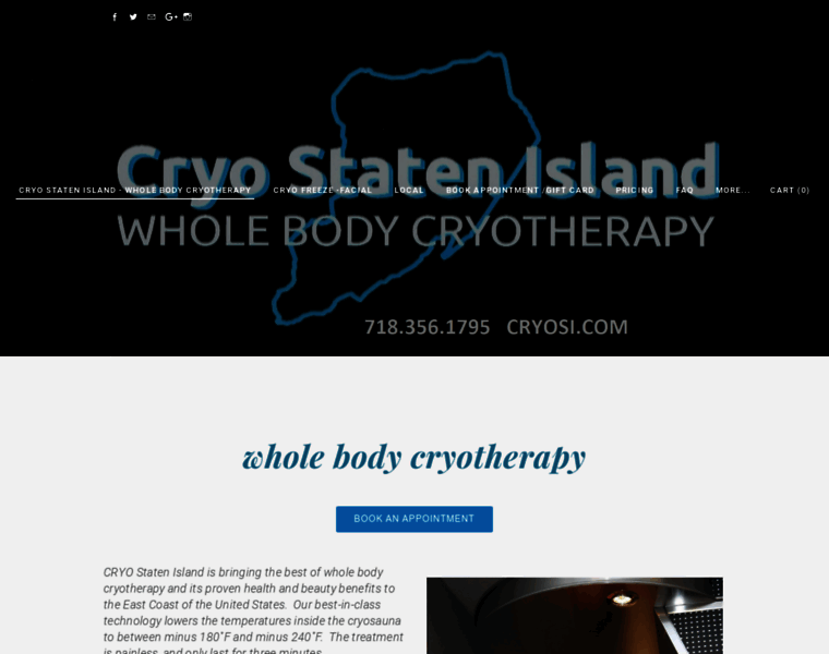 Cryosi.com thumbnail