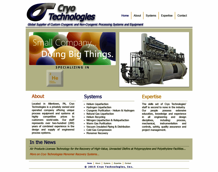 Cryotechnologies.com thumbnail
