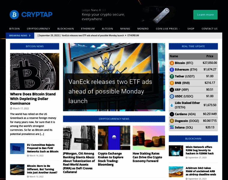 Cryptap.us thumbnail