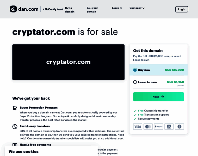 Cryptator.com thumbnail