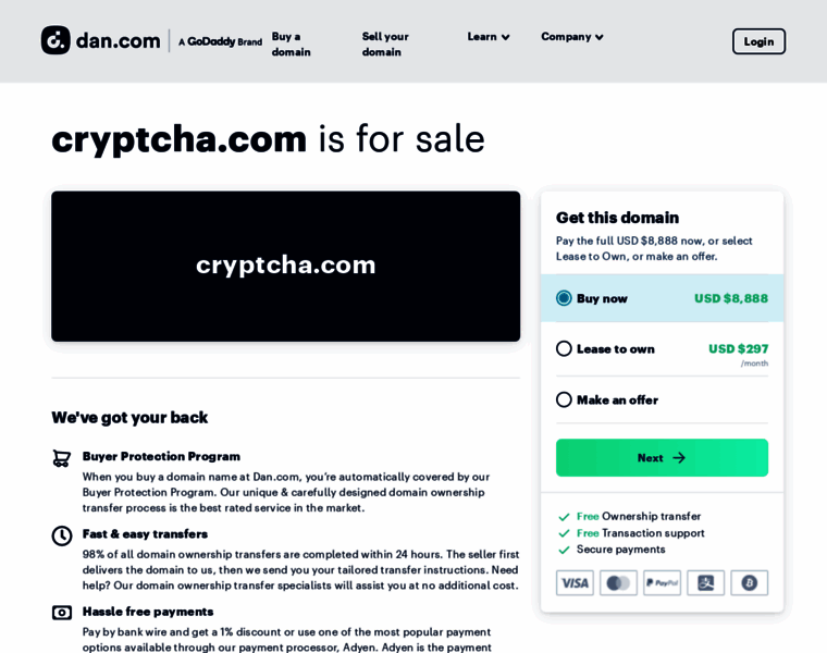 Cryptcha.com thumbnail