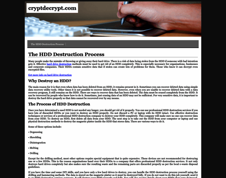 Cryptdecrypt.com thumbnail Cryptdecrypt.com thumbnail