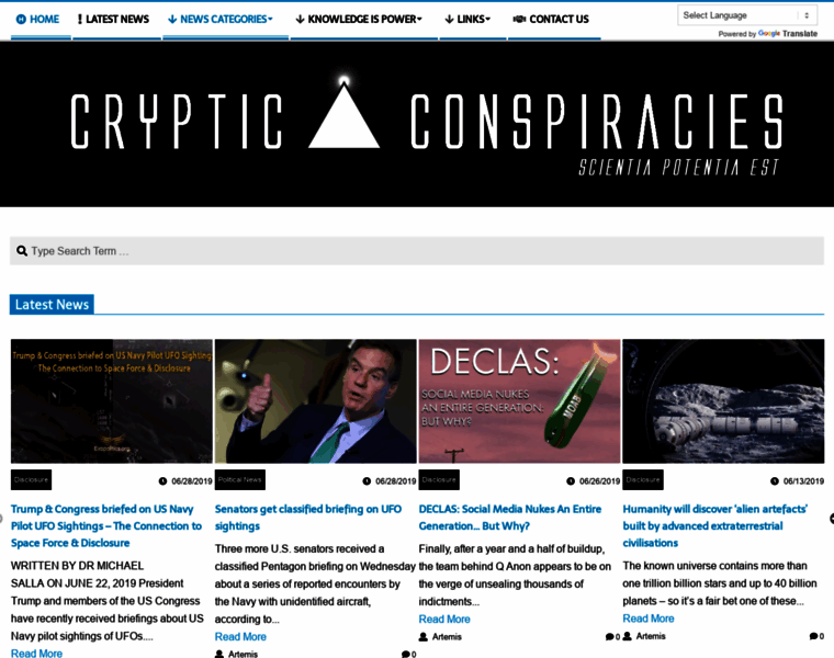 Cryptic-conspiracies.com thumbnail