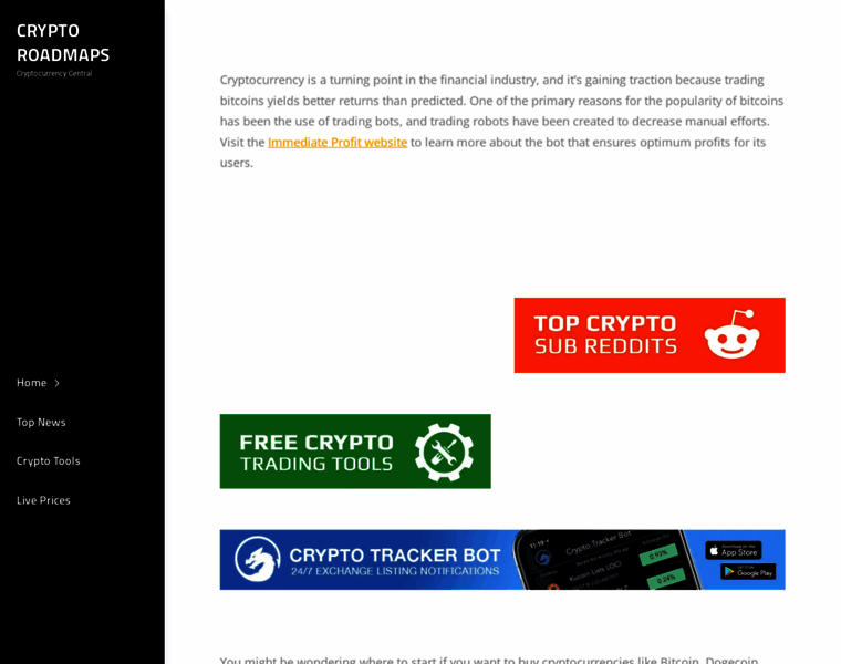 Crypto-roadmaps.com thumbnail