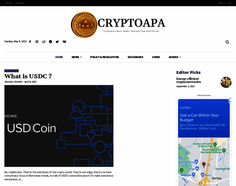 Cryptoapa.com thumbnail