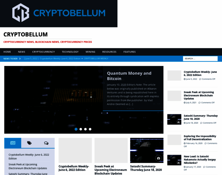 Cryptobellum.com thumbnail