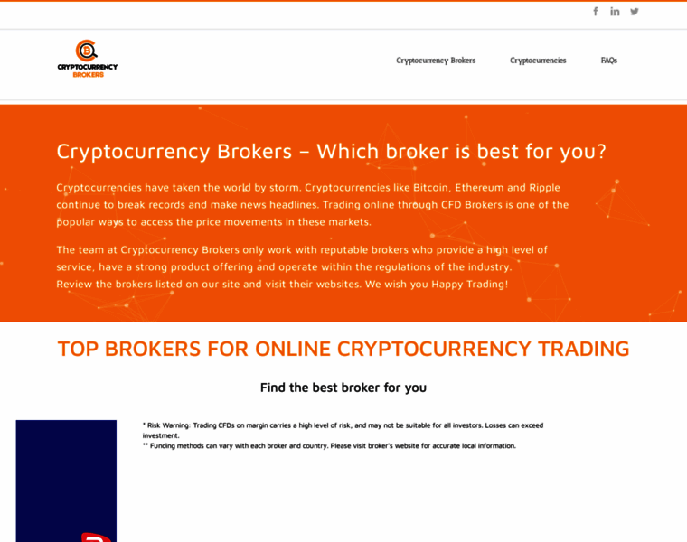 Cryptocurrency-brokers.com thumbnail