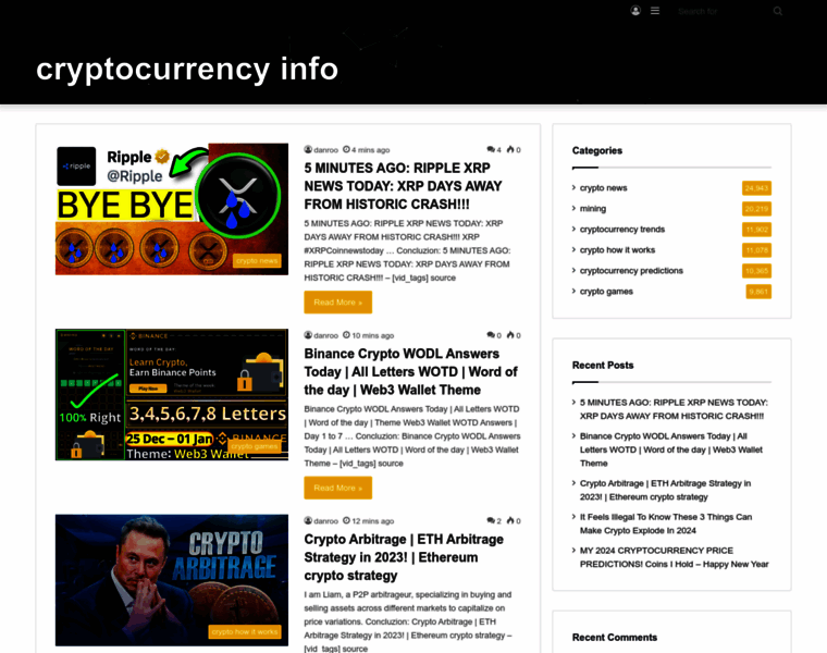 Cryptocurrency.vpnwp.com thumbnail