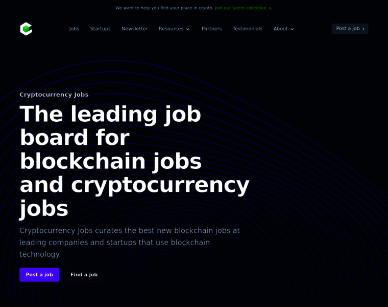 Cryptocurrencyjobs.co thumbnail