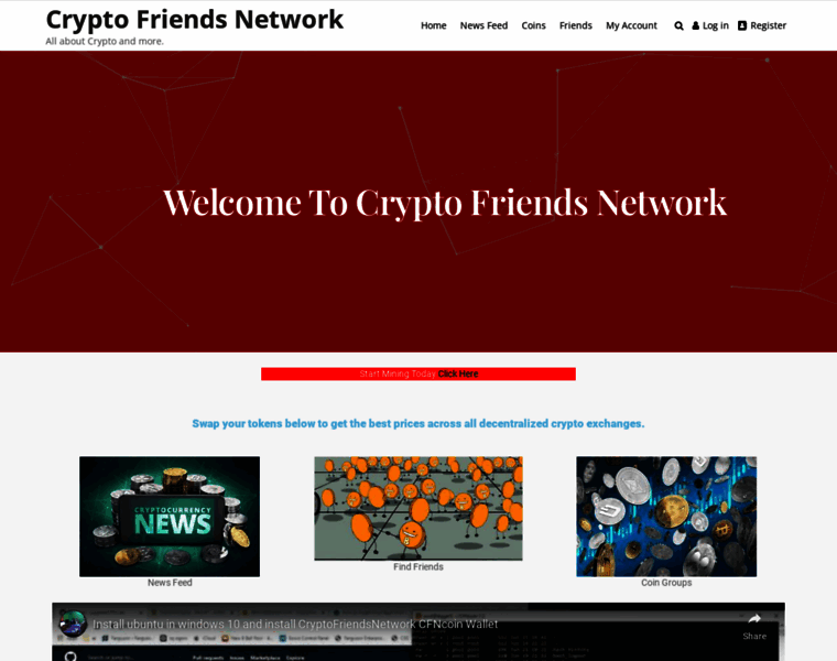 Cryptofriends.network thumbnail
