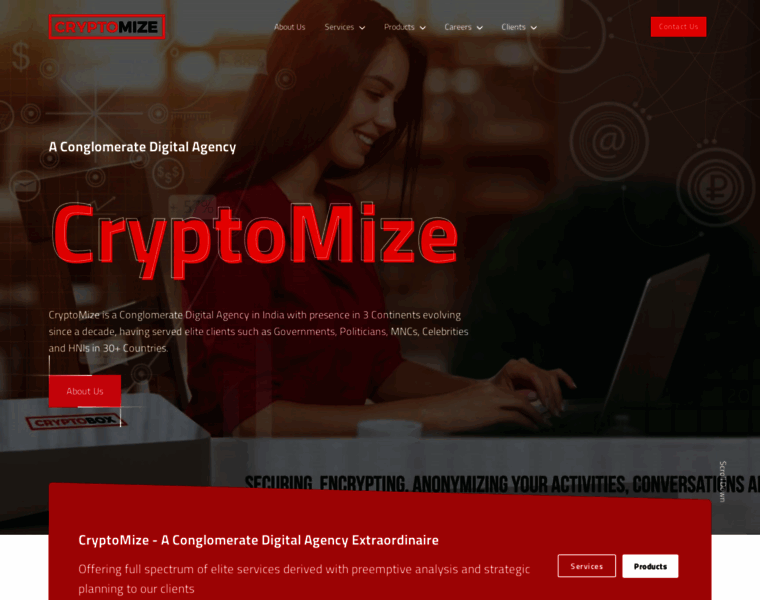 Cryptomize.com thumbnail