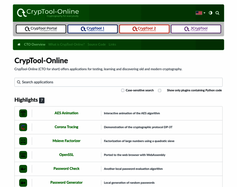 Cryptool-online.org thumbnail