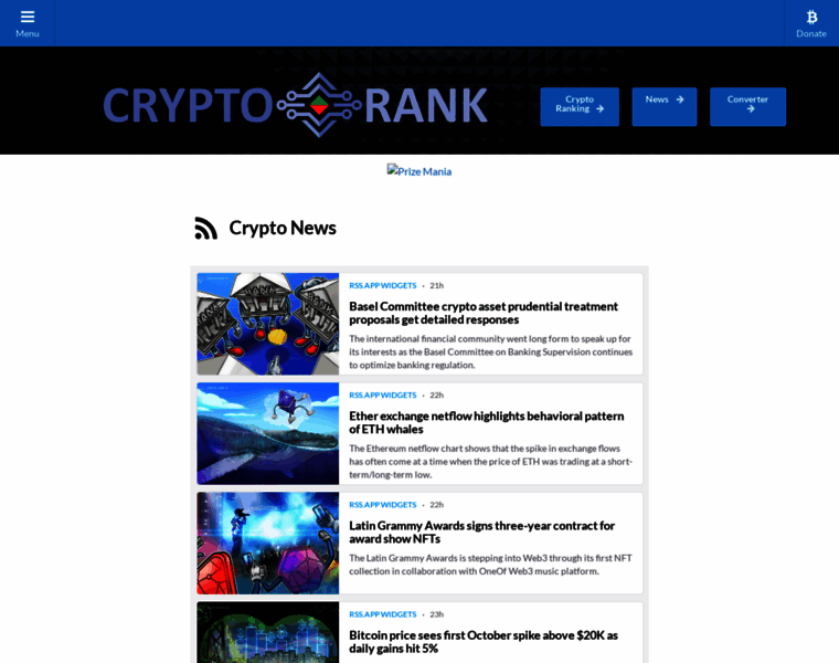 Cryptorank.online thumbnail