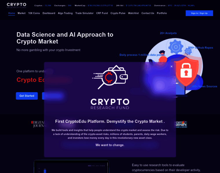 Cryptoresearchfund.com thumbnail