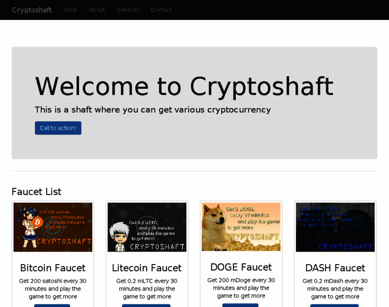 Cryptoshaft.com thumbnail