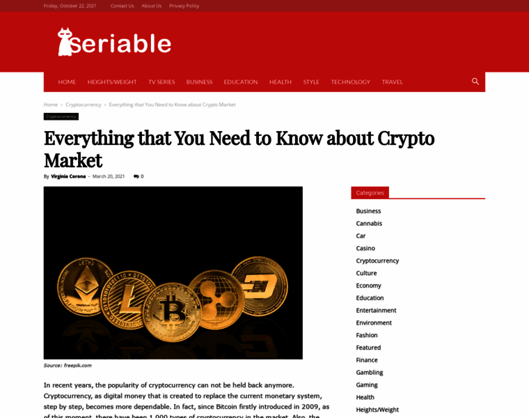 Cryptostandardizer.com thumbnail